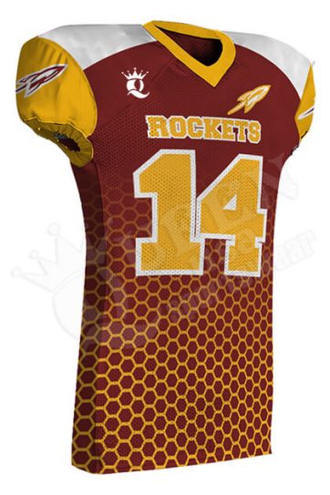 Sublimated Football Jersey - Boltz Style