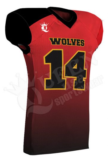 Sublimated Football Jersey - Boltz Style