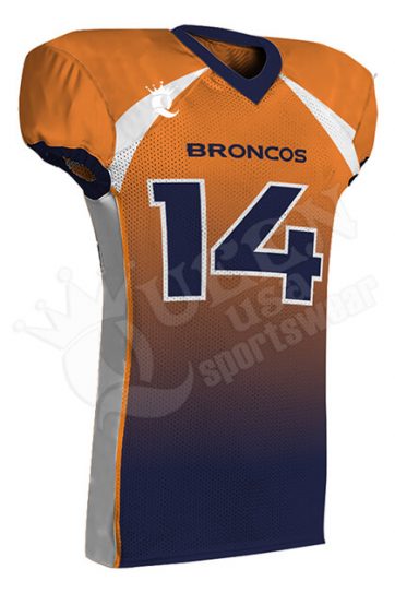 Sublimated Football Jersey - Boltz Style