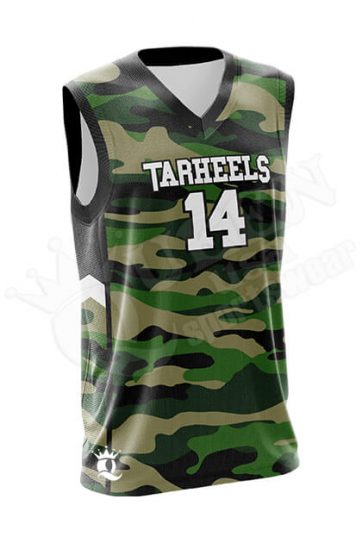 Sublimated Basketball Jersey - Elite style