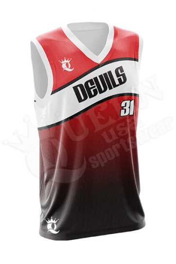 Sublimated Basketball Jersey - Elite style