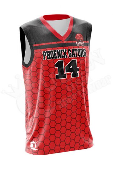 Sublimated Basketball Jersey - Brookood style