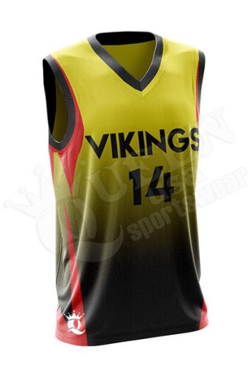 Sublimated Basketball Jersey - Hornets style