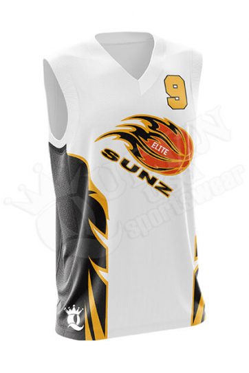 Sublimated Basketball Jersey - Knights style