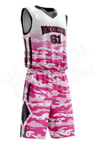 Basketball Uniform - Blue Devils style