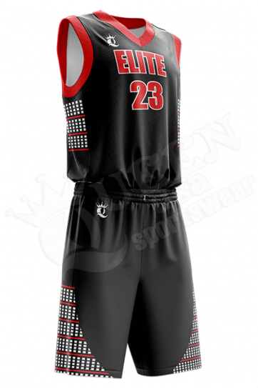 Printed Basketball Uniform – Archery style