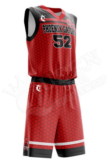 Basketball Uniform - Blue Devils style