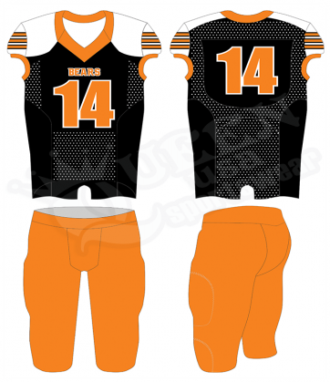 Semi-pro Football Uniform - Rebels Style