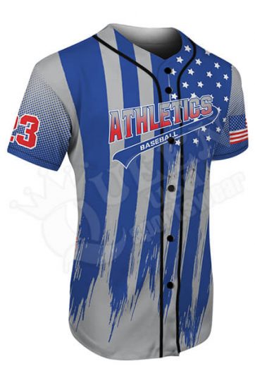 Custom Baseball Jersey - Athletics Style