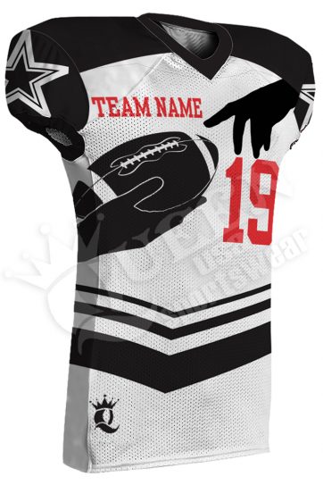 Sublimated Football Jersey - Storm Style