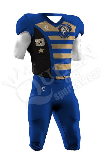 Sublimated Football Uniform - Storm Style