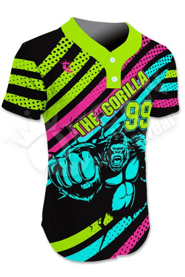 Sublimated Two-Button Jersey - Regulators Style