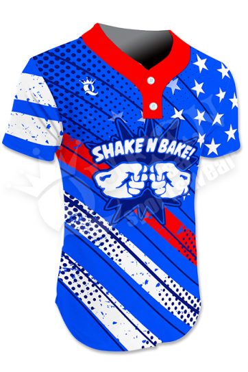 Sublimated Two-Button Jersey - Regulators Style