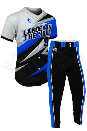 Custom Baseball Uniform - Regulators Style