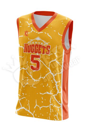 Sublimated Basketball Jersey - Wolfpack style