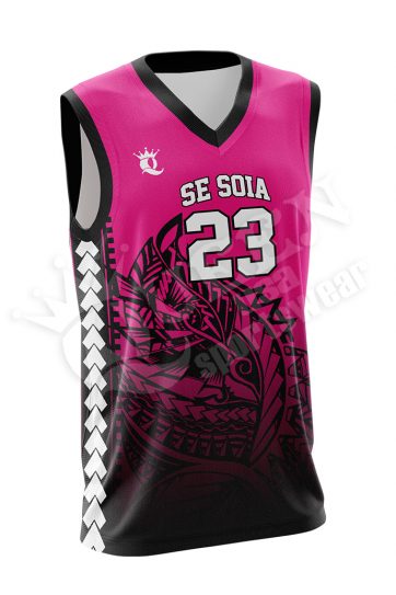 Sublimated Basketball Jersey - Wolfpack style