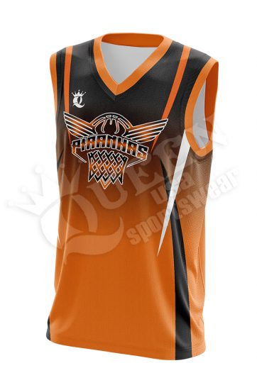 Sublimated Basketball Jersey - Wolfpack style