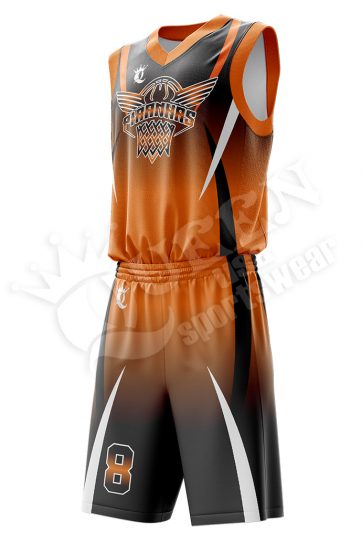 Basketball Uniform - Wolfpack style