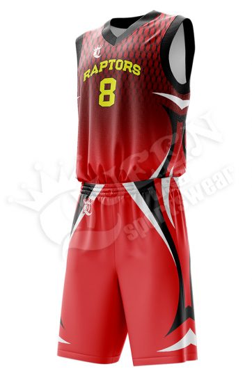 Basketball Uniform - Wolfpack style