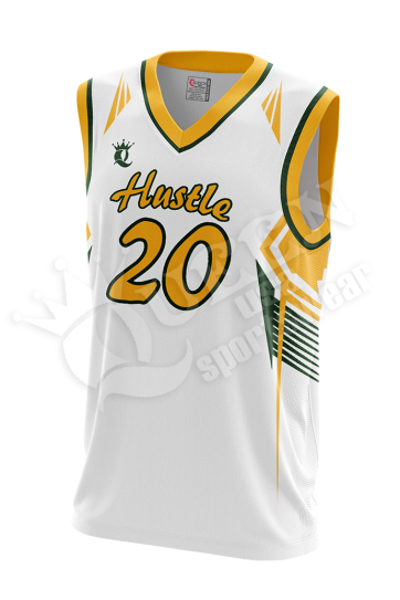 Sublimated Basketball Jersey - Hustle style