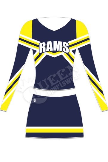 Custom Cheerleading Uniform - Rirates Style