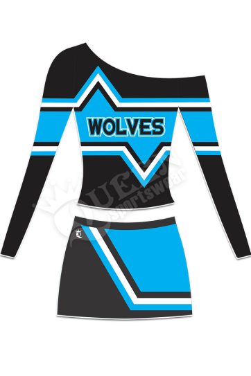 Custom Cheerleading Uniform - Rirates Style