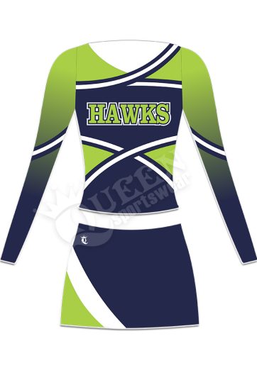 Custom Cheerleading Uniform - Rirates Style